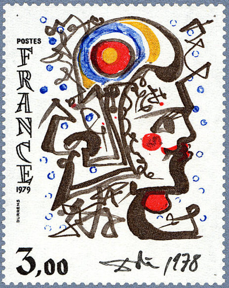 Francia 1979, sello Dalí