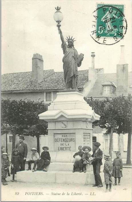Cartes postales de la Statue de la Liberté