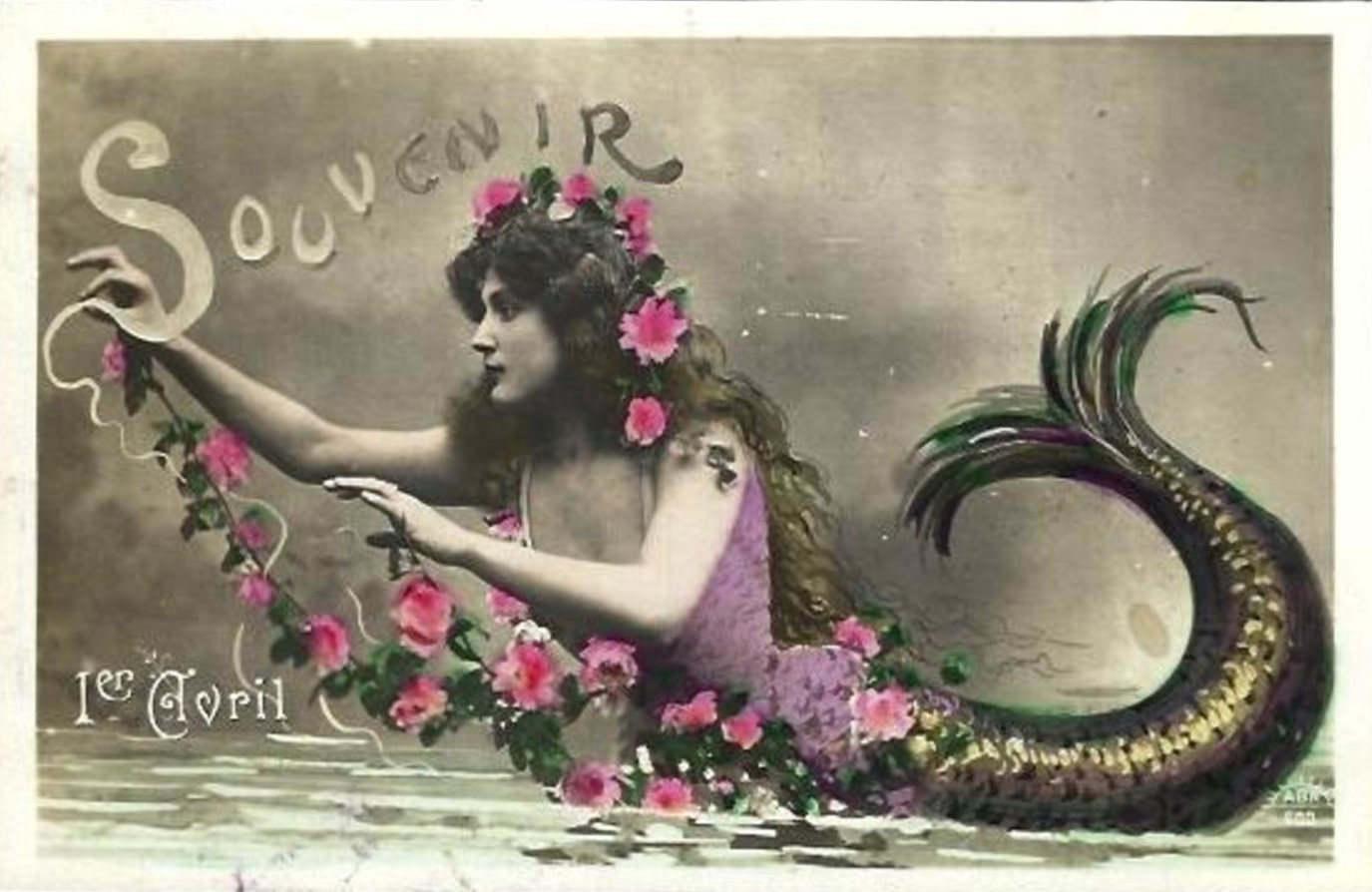 Mermaids on postcards  Collections - Delcampe Blog