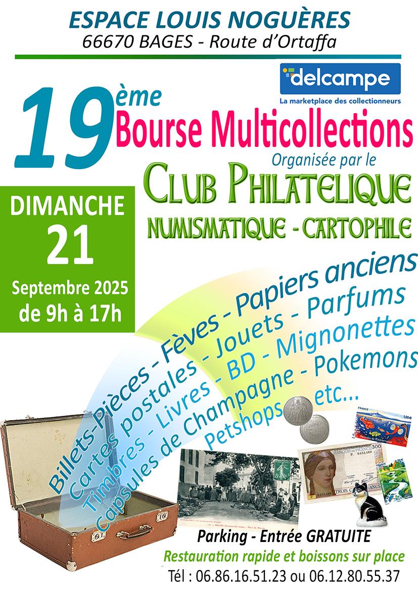 Affiche Bourse Sept 2025 Bages