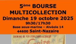 Soyez les bienvenus à la 5ème Bourse Multi-Collections de Saint-Nazaire