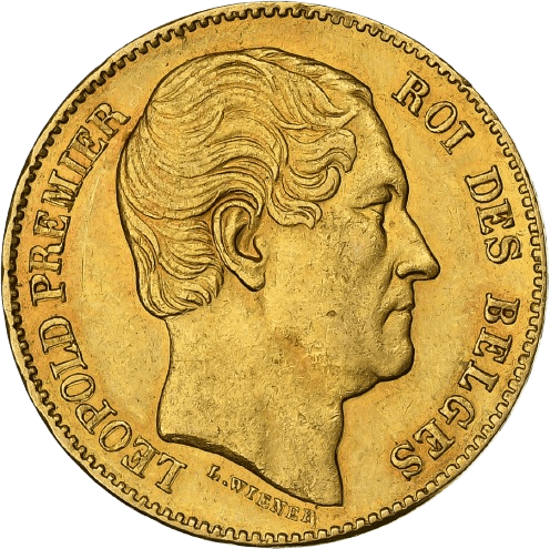 20 Francs Léopld 1er Removebg Preview