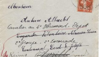 Précurseur de contrôle postal 1914