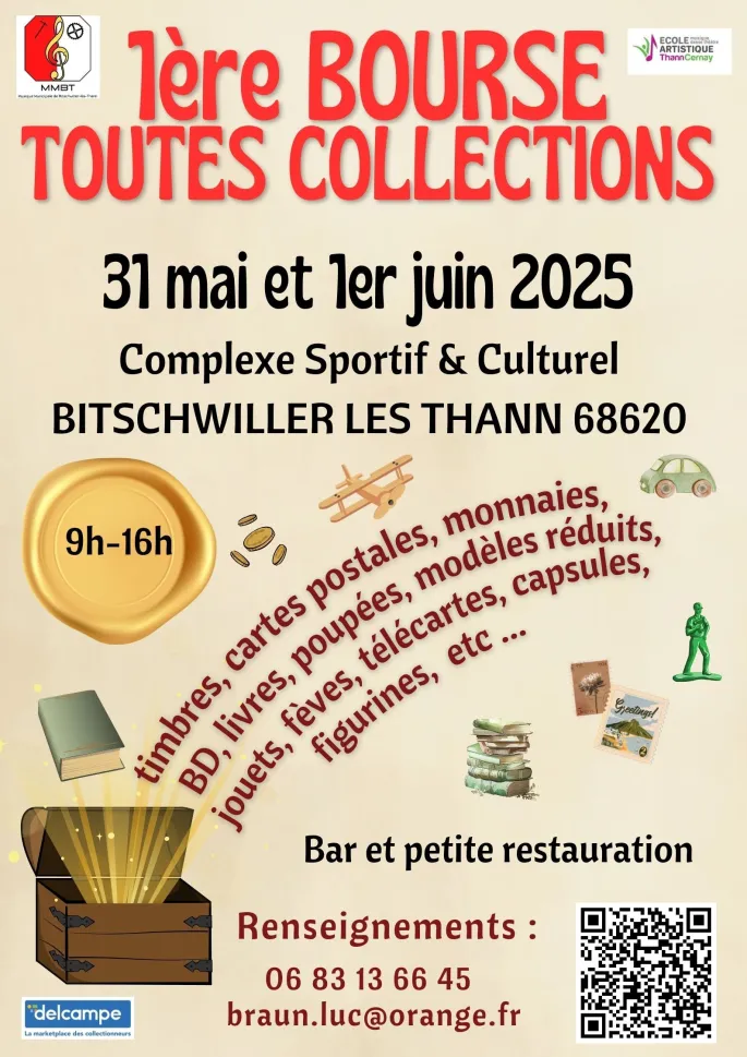 1ere Bourse Toutes Les Collections 31 Mai 1er Juin 2025