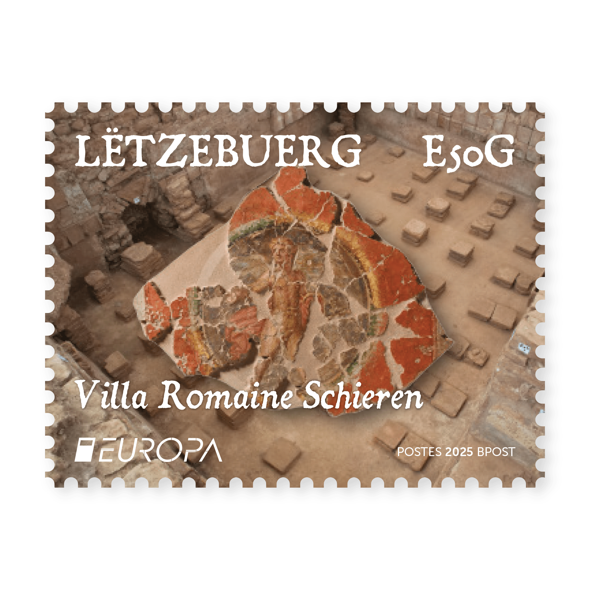 Timbre Europa Villa Romaine Schieren