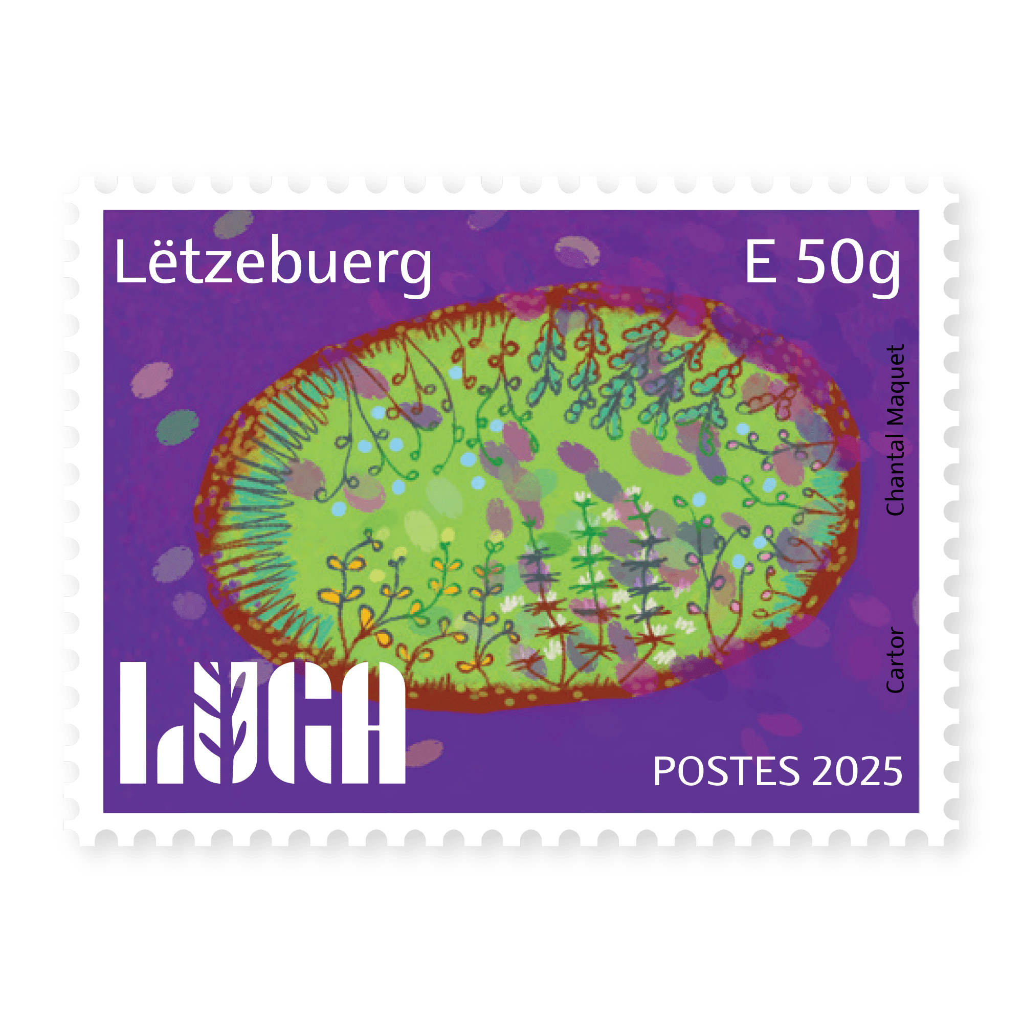 Timbre Luga Luxembourg Urban Garden