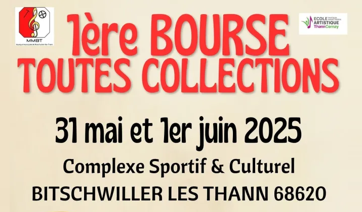Bourse Toutes Les Collections 31 Mai 1er Juin 2025